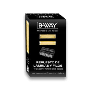 Conjunto de cabeça, lâminas e bordas